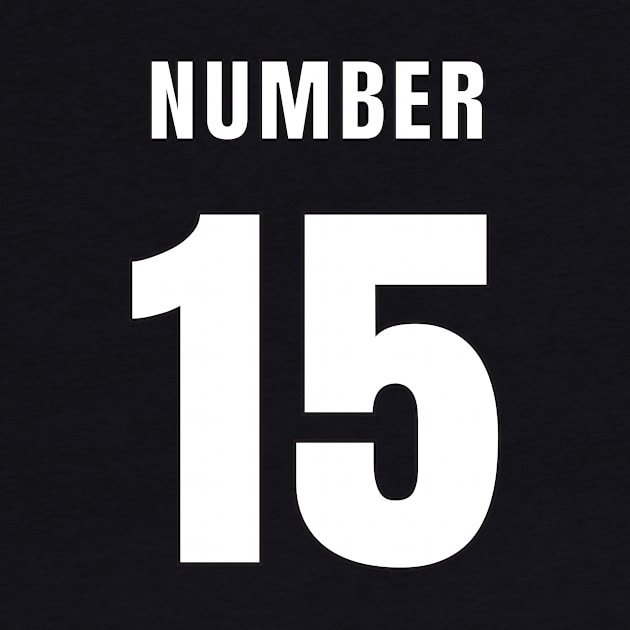 NUMBER 15 FRONT-PRINT by mn9